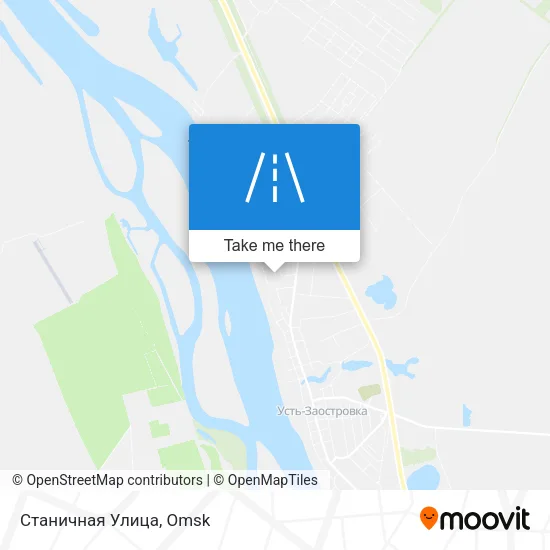 Станичная Улица map