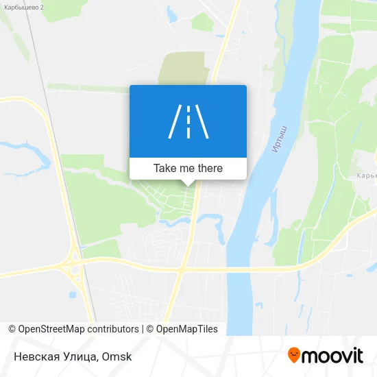 Невская Улица map