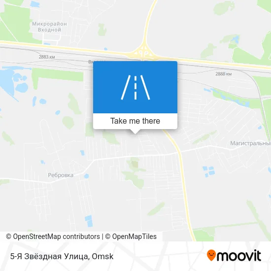 5-Я Звёздная Улица map
