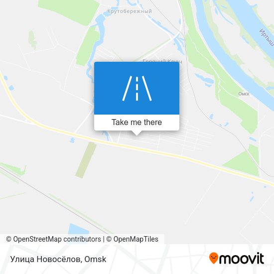 Улица Новосёлов map