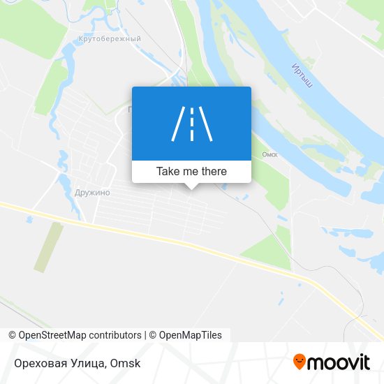 Ореховая Улица map