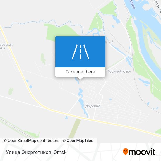 Улица Энергетиков map