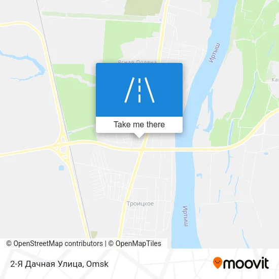 2-Я Дачная Улица map