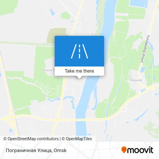 Пограничная Улица map