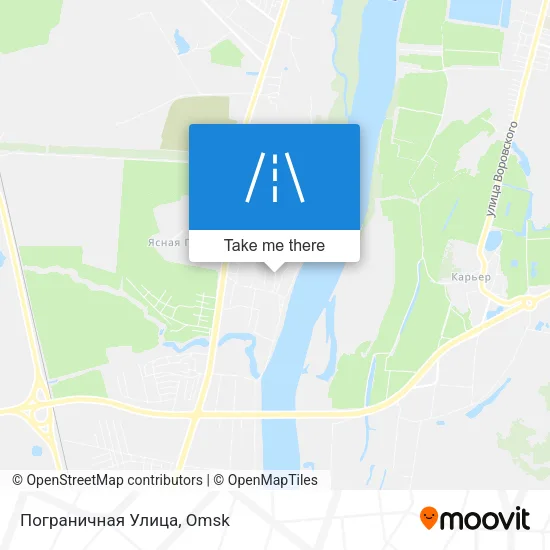 Пограничная Улица map