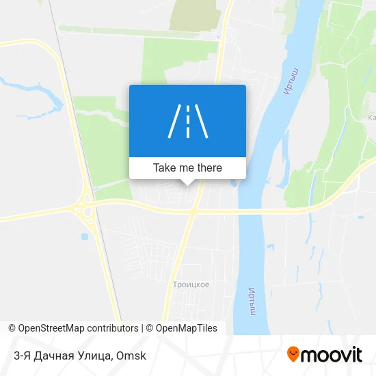 3-Я Дачная Улица map