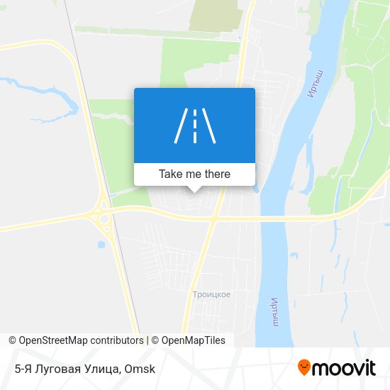 5-Я Луговая Улица map