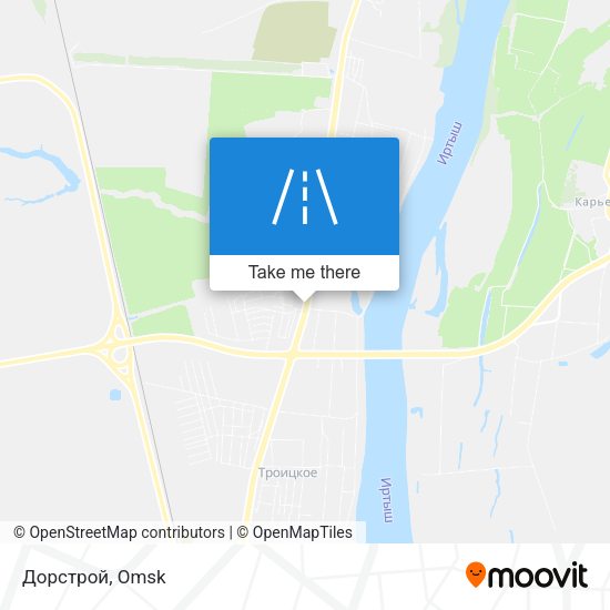 Дорстрой map
