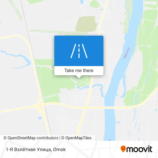 1-Я Взлётная Улица map