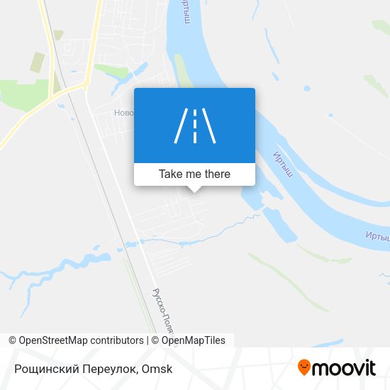 Рощинский Переулок map