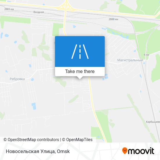 Новосельская Улица map