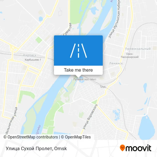 Улица Сухой Пролет map