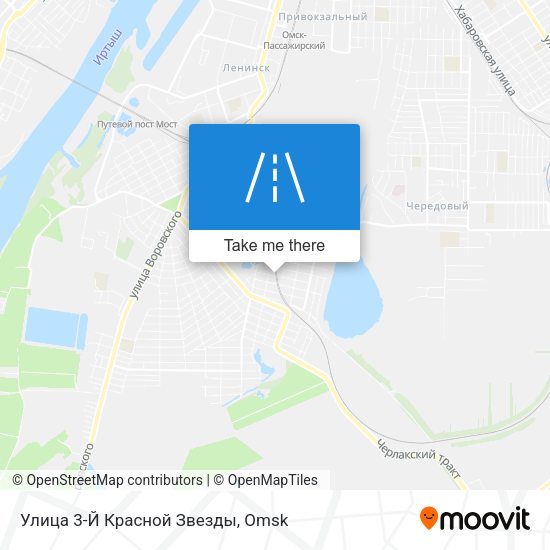 Улица 3-Й Красной Звезды map