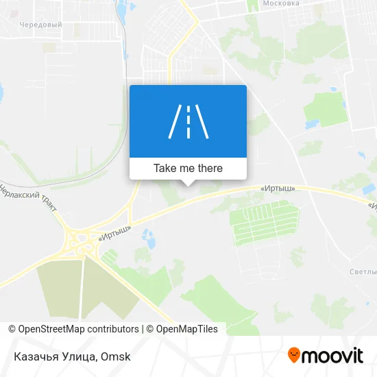 Казачья Улица map