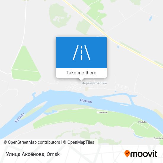 Улица Аксёнова map