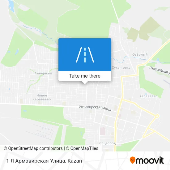 1-Я Армавирская Улица map
