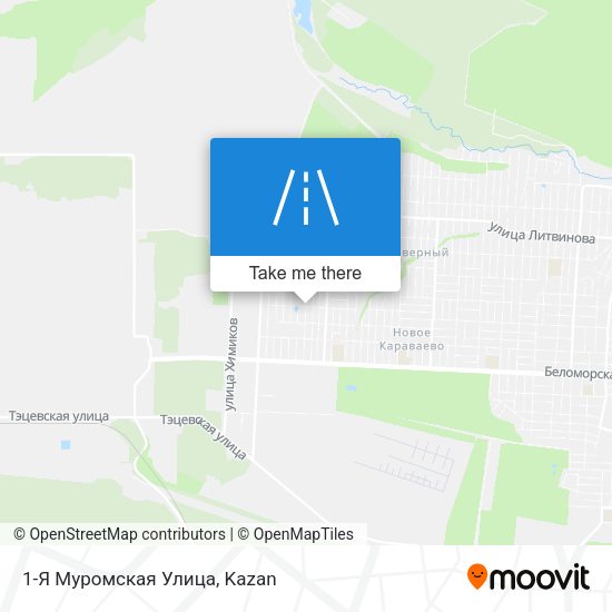 1-Я Муромская Улица map