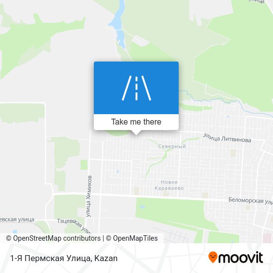 1-Я Пермская Улица map