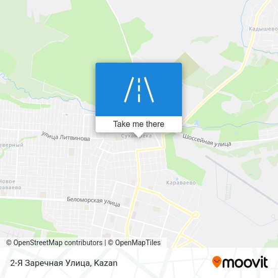 2-Я Заречная Улица map