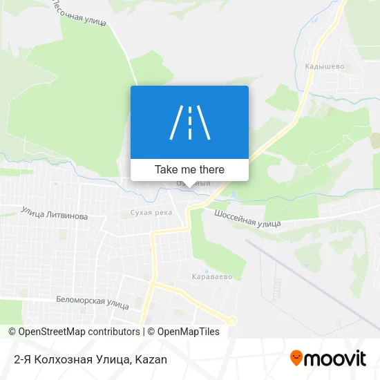 2-Я Колхозная Улица map