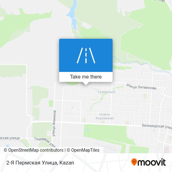2-Я Пермская Улица map