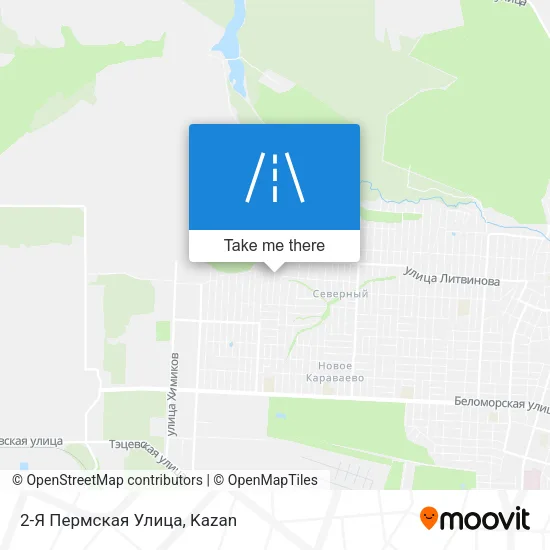 2-Я Пермская Улица map