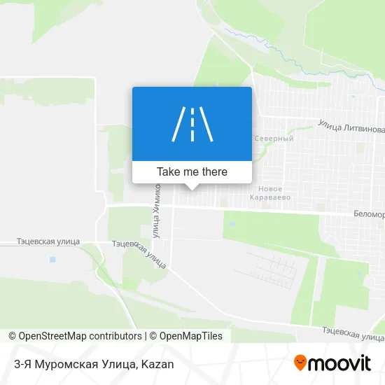 3-Я Муромская Улица map