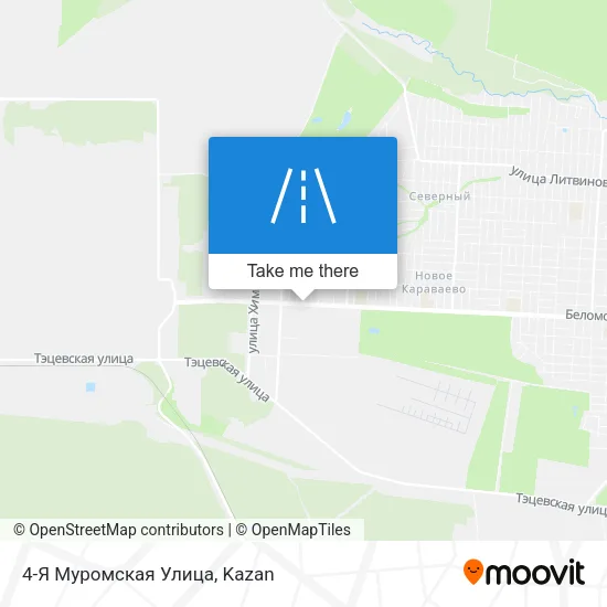 4-Я Муромская Улица map