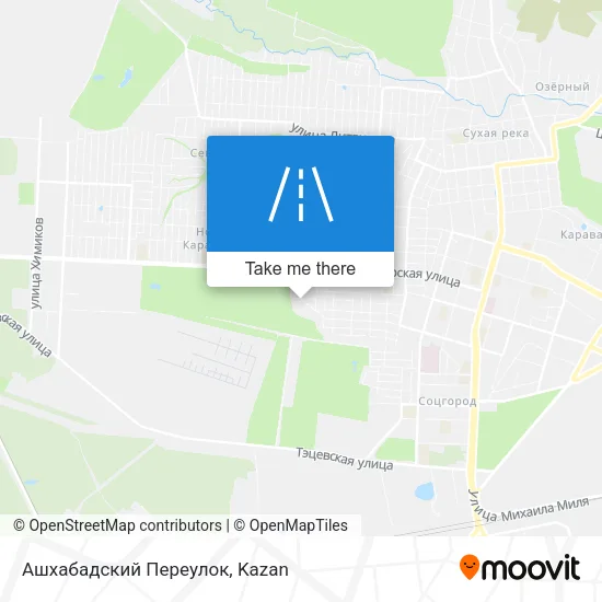 Ашхабадский Переулок map