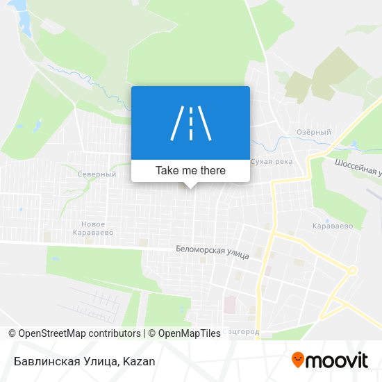 Бавлинская Улица map