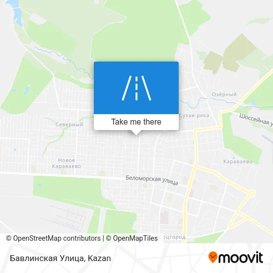 Бавлинская Улица map