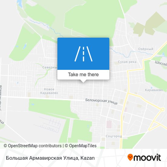 Большая Армавирская Улица map