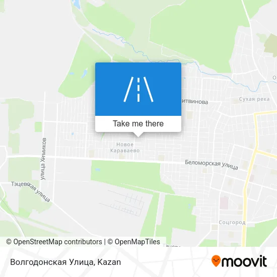 Волгодонская Улица map
