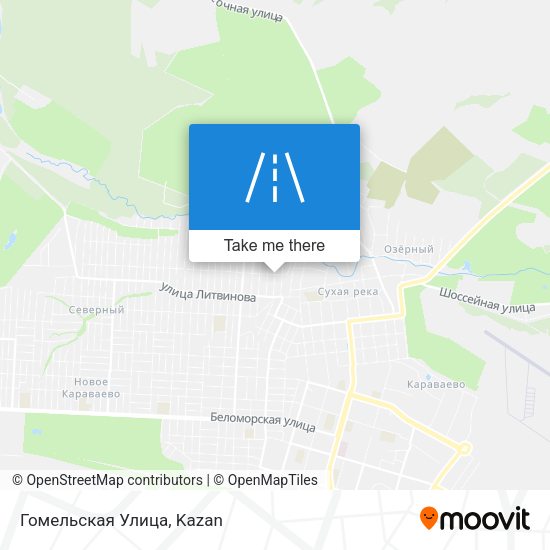 Гомельская Улица map