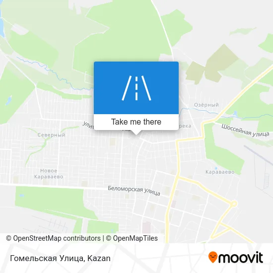 Гомельская Улица map