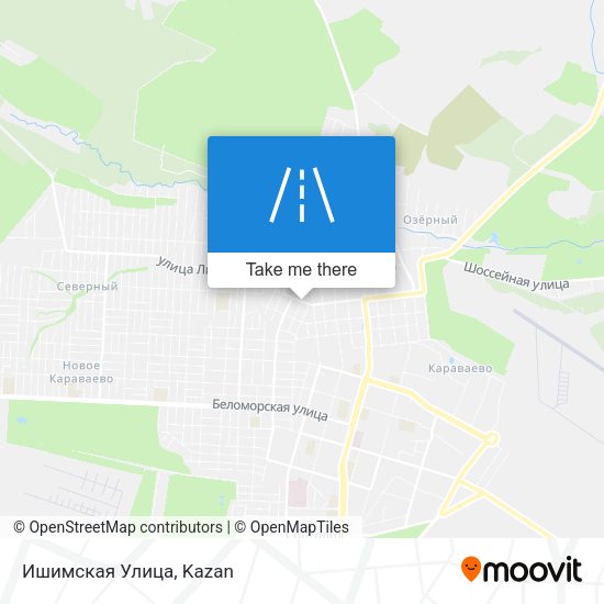 Ишимская Улица map