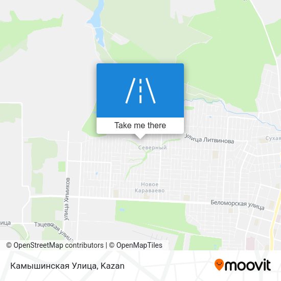 Камышинская Улица map
