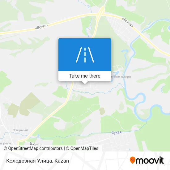 Колодезная Улица map