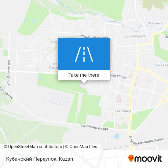 Кубанский Переулок map