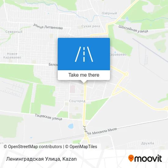 Ленинградская Улица map