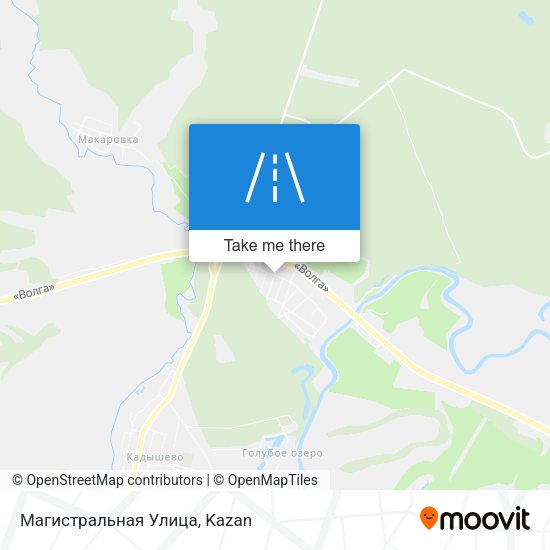 Магистральная Улица map