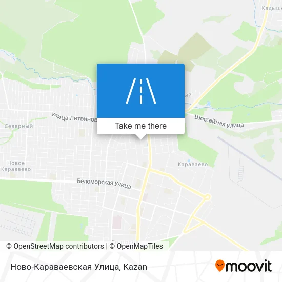Ново-Караваевская Улица map
