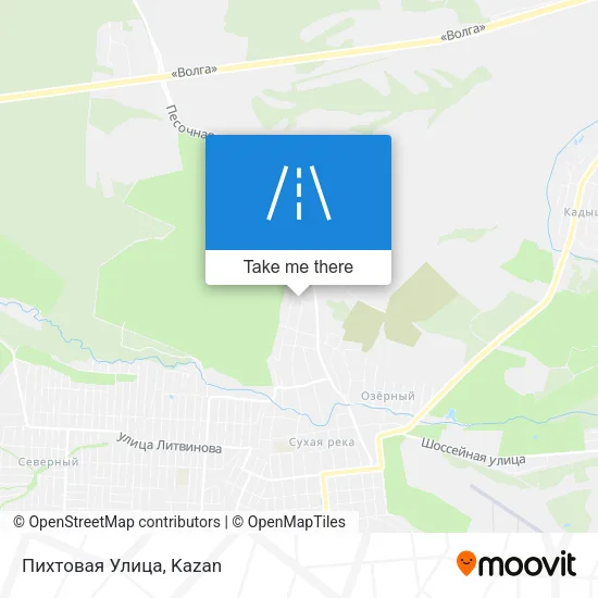 Пихтовая Улица map