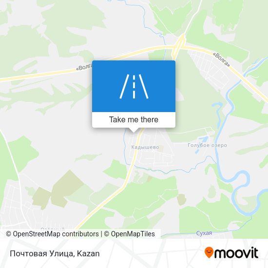 Почтовая Улица map