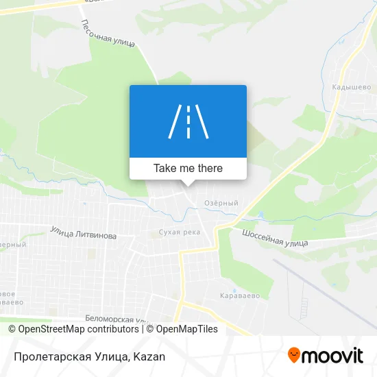 Пролетарская Улица map