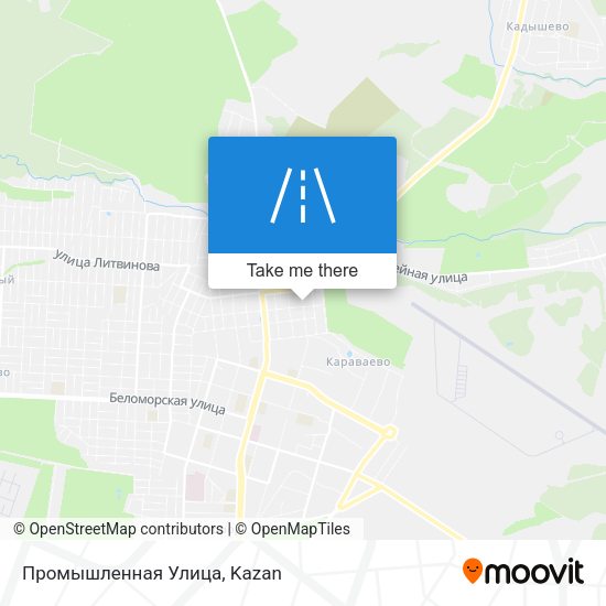 Промышленная Улица map