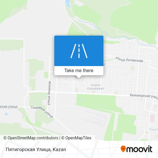 Пятигорская Улица map