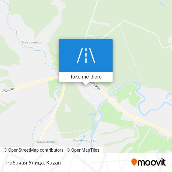 Рабочая Улица map