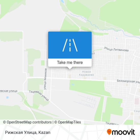 Рижская Улица map