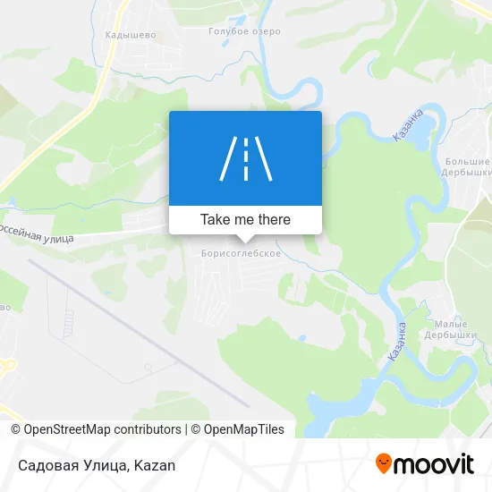 Садовая Улица map